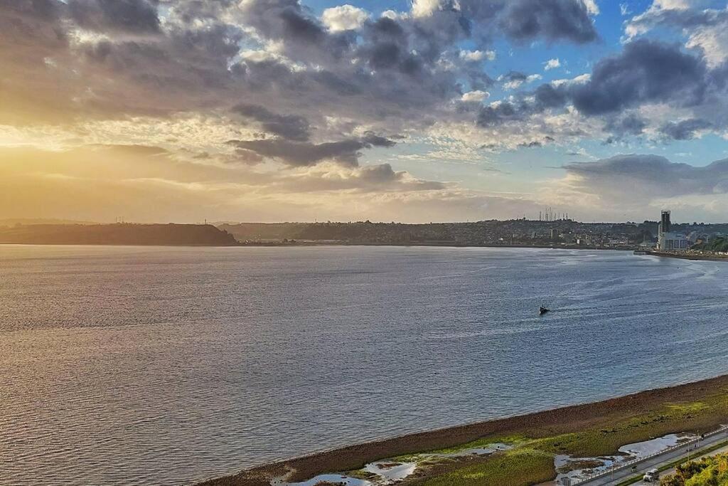 Apartamento Departamento Con Preciosa Vista Al Mar Y Ciudad